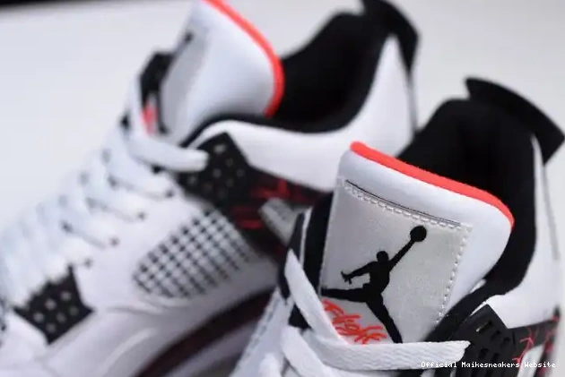 Official Maikesneakers Hot 308497-116 Lava Jordan 4 Air Retro 0614